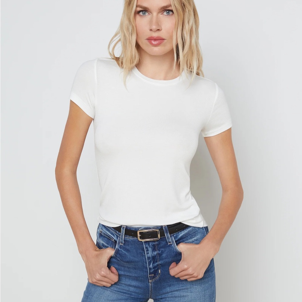 L'AGENCE Ressi Fitted Tee